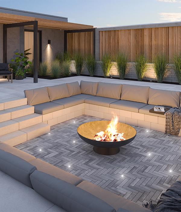 Interlocking Patio