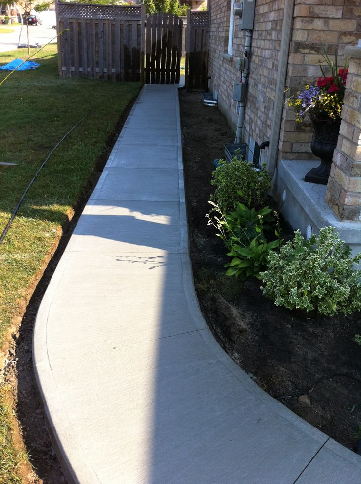 Concrete Walkway