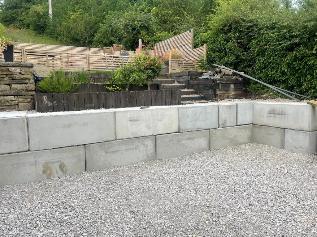 Concrete Retaining Wall