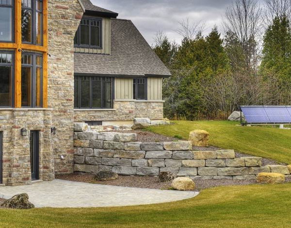 Armour Retaining Wall