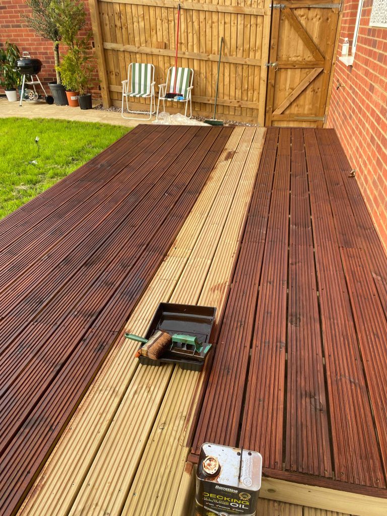 Deck Staining