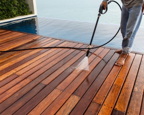 Deck Pressure Washing