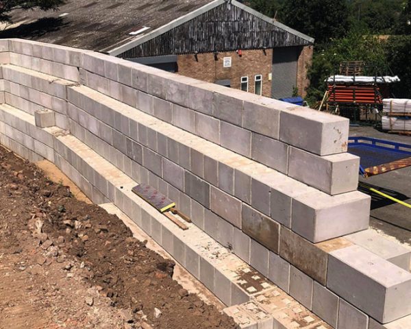 Block Retaining Wall