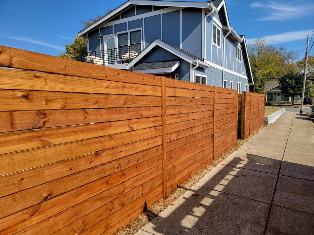 Fence Staining