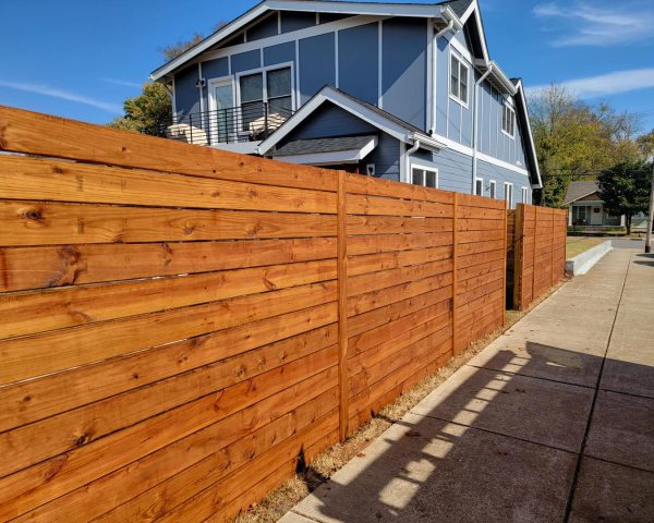 Fence Staining